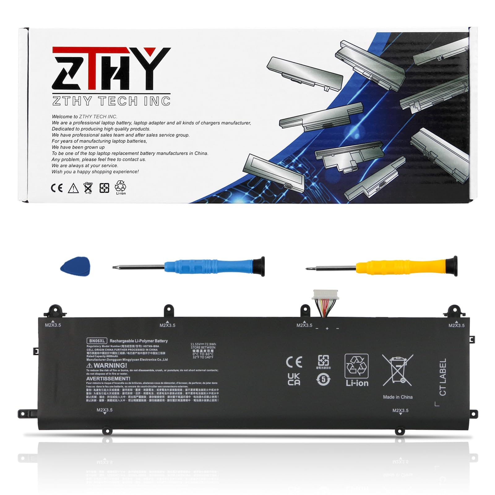 Amazon.com: BN06XL L68299-005 Battery Replacement for HP Spectre